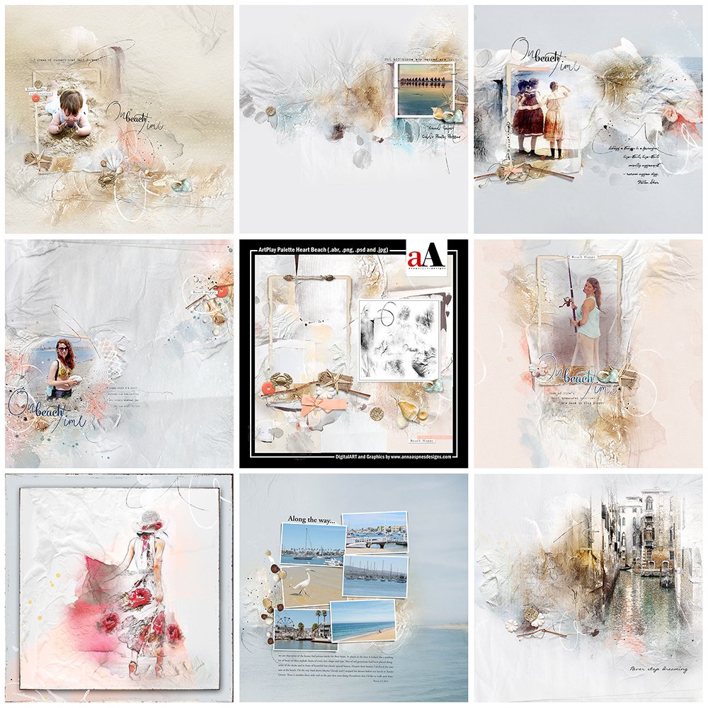 DELETE ArtsyInspiration | AnnaRelease *Heart Beach*