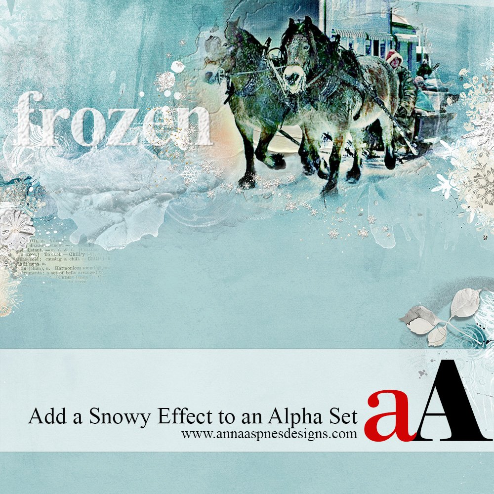 Add Special Effects to Digital Scrapbooking Titles