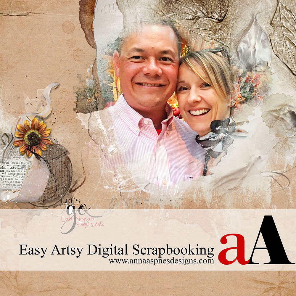 Easy Artsy Digital Scrapbooking Video Tutorial
