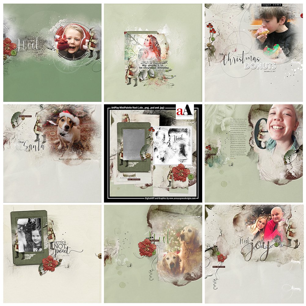DELETE Digital Designs Inspiration Noel