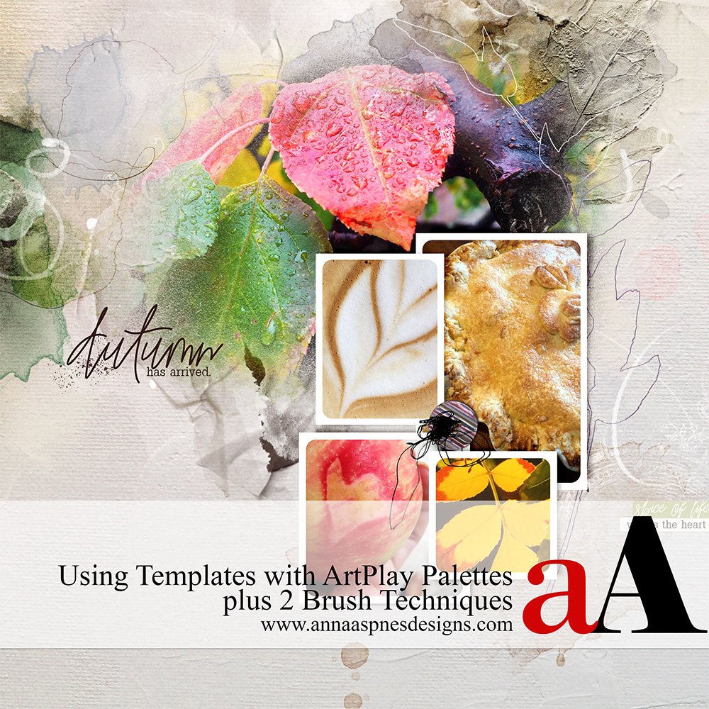 Digital Scrapbook using Templates and ArtPlay Palettes Video
