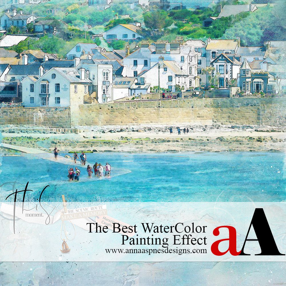 The Best Watercolor Painting Photo Editing Effect